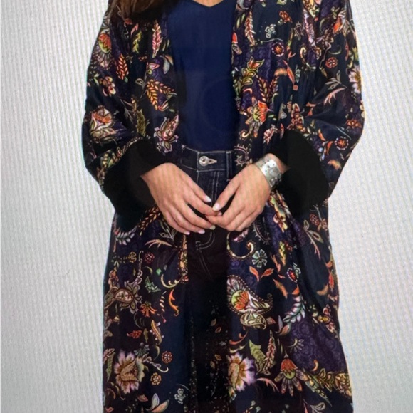 Johnny Was Multicolor Embroidered Jacket - Picture 2 of 5